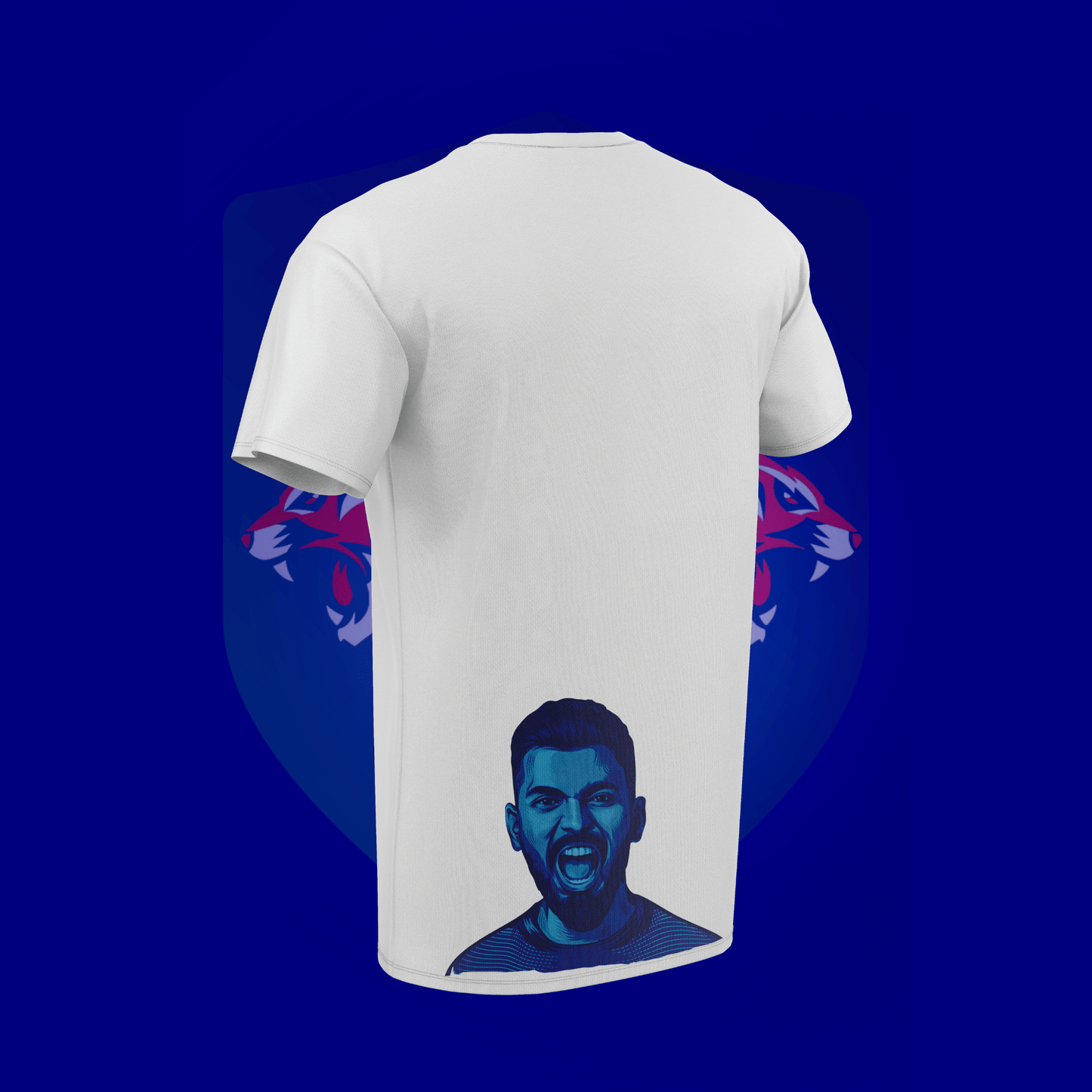Delhi Capitals Fan T-Shirt – DC Edition (Unisex) - Inkognito
