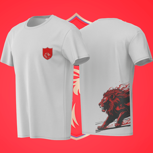 Punjab Kings Fan T-Shirt – PK Edition (Unisex) - Inkognito