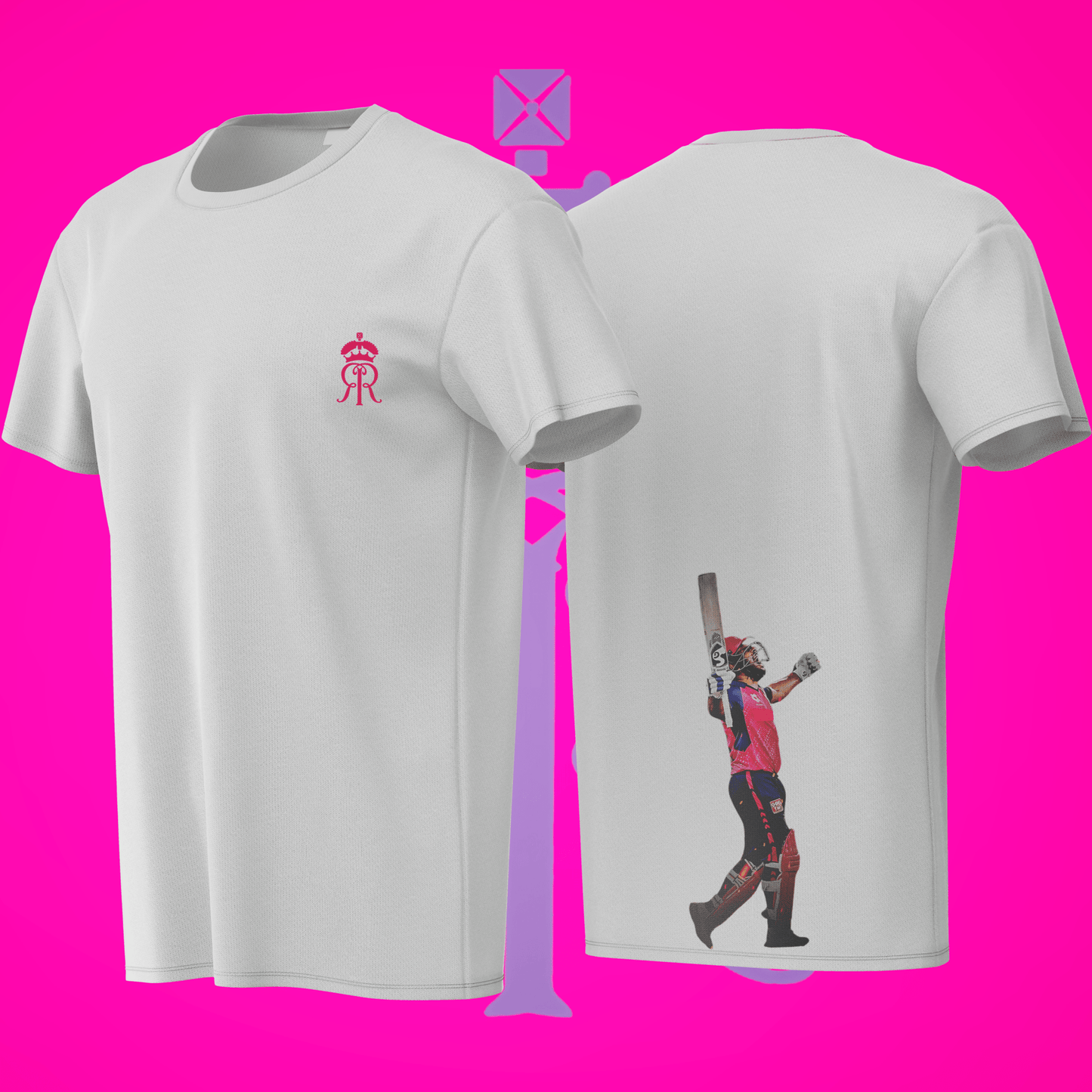 Rajasthan Royals Fan T-Shirt – RR Edition (Unisex) - Inkognito